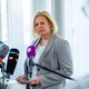 Die geschäftsführende Bundesinnenministerin, Nancy Faeser (SPD), sagt, das Gutachten des Bundesamtes für Verfassungsschutz habe das Ministerium erst am vergangenen Montag erreicht.  - Bild: Andreas Arnold/dpa