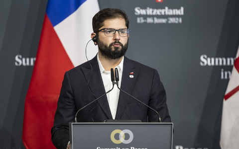 Chiles PrĂ€sident Gabriel Boric rief die Menschen auf, KĂŒstengebiete in der betroffenen Region zu verlassen. (Archivbild) - Foto: Alessandro Della Valle/KEYSTONE/EDA/POOL/dpa Chiles PrĂ€sident Gabriel Boric rief die Menschen auf, KĂŒstengebiete in der betroffenen Region zu verlassen. (Archivbild) - Foto: Alessandro Della Valle/KEYSTONE/EDA/POOL/dpa