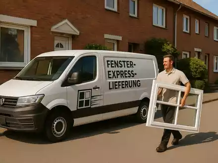 Die sogenannte Fenster-Express-Lieferung wird in Deutschland immer beliebter - Foto: Redaktion (mithilfe von KI kreiert)