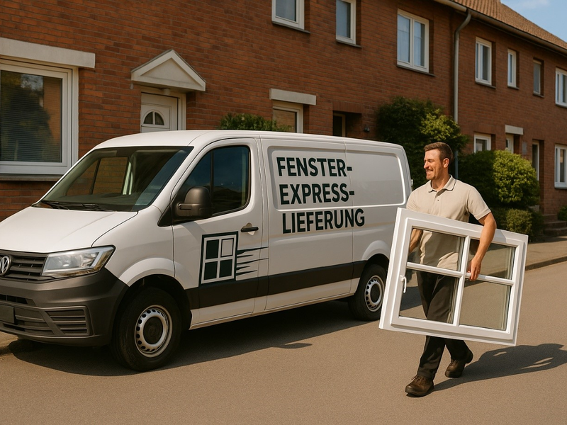 Die sogenannte Fenster-Express-Lieferung wird in Deutschland immer beliebter - Foto: Redaktion (mithilfe von KI kreiert)