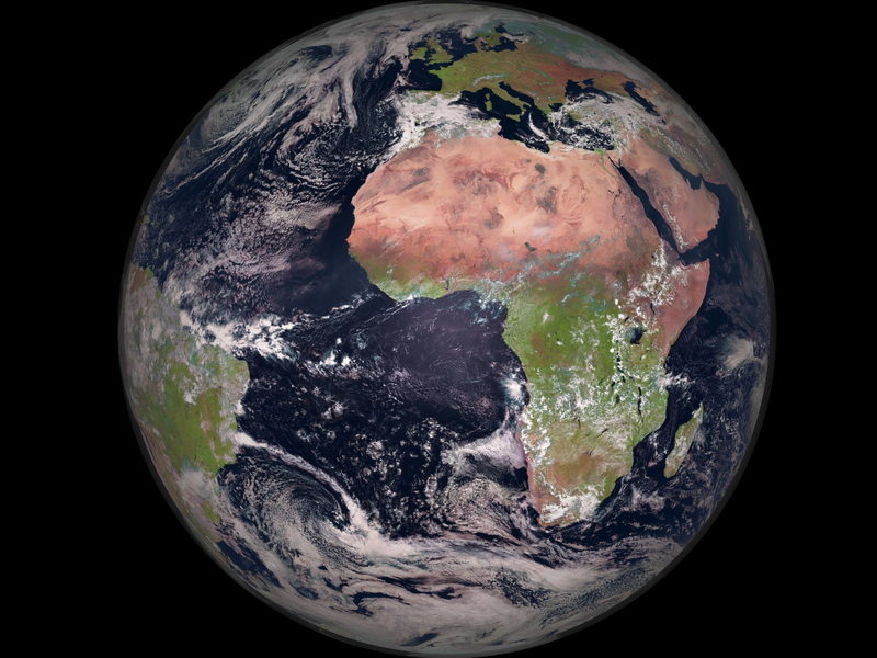 Der deutsche Erdüberlastungstag ist bereits an diesem Samstag. (Archivbild) - Foto: Eumetsat/esa/dpa