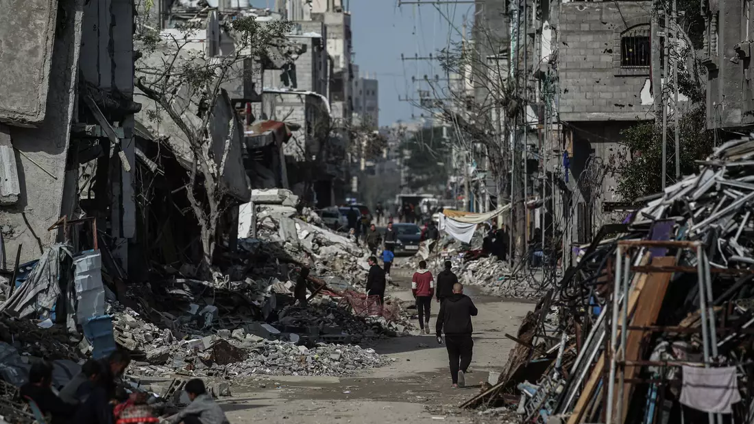 Bei israelischen Attacken im Gazastreifen wurden nach palästinensischen Angaben zahlreiche Menschen getötet. (Archivbild) - Bild: Omar Ashtawy  Apaimages/APA Images via ZUMA Press Wire/dpa