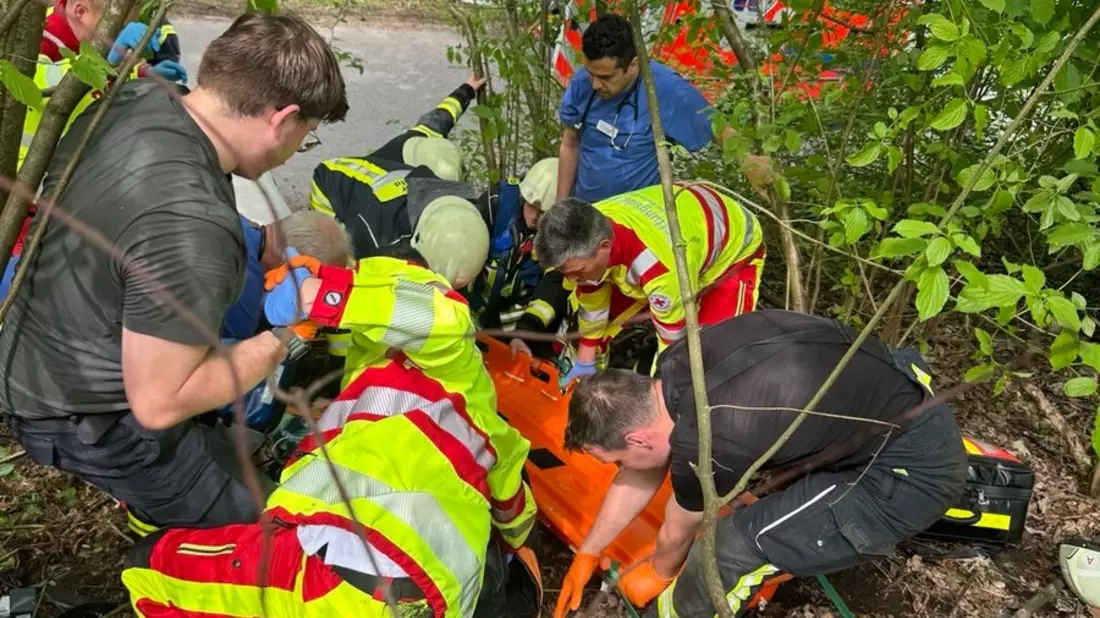 FW-EN: Verkehrsunfall Prioreier Straße - Bild: presseportal.de