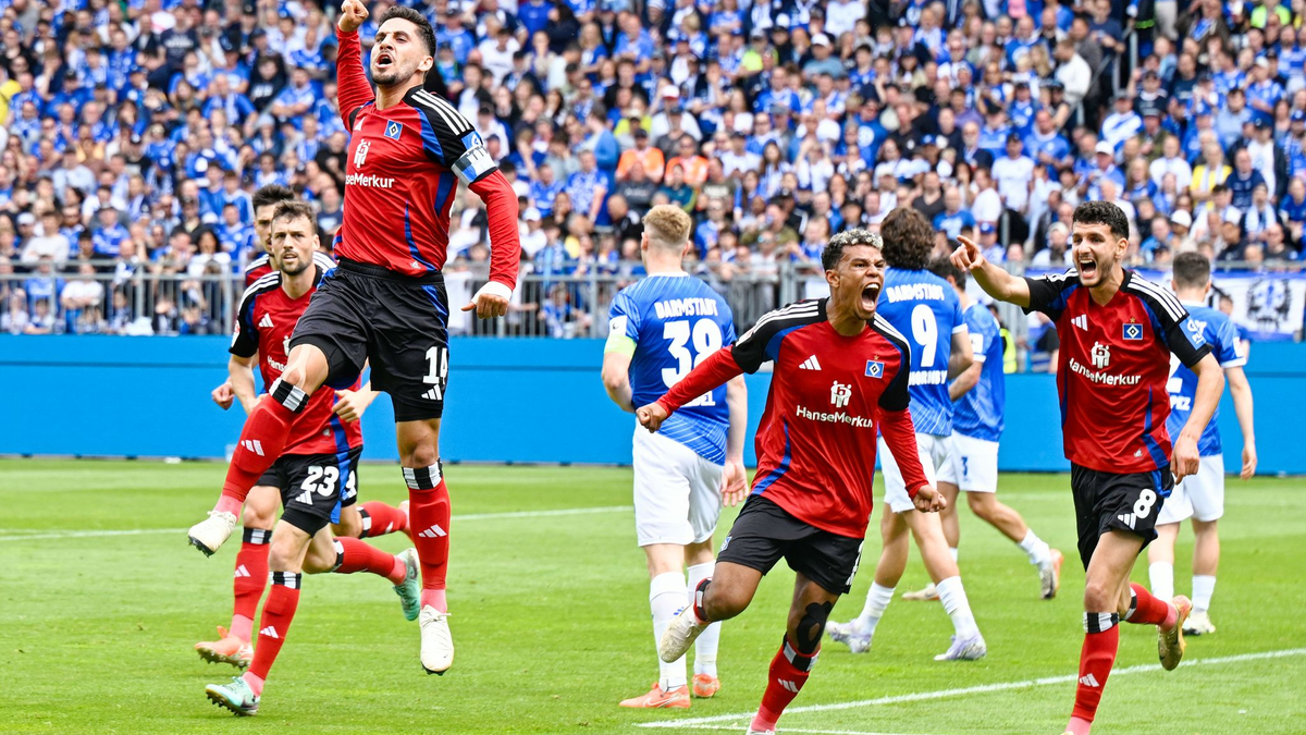 Traf zur HSV-Führung: Ludovit Reis. - Foto: Uwe Anspach/dpa