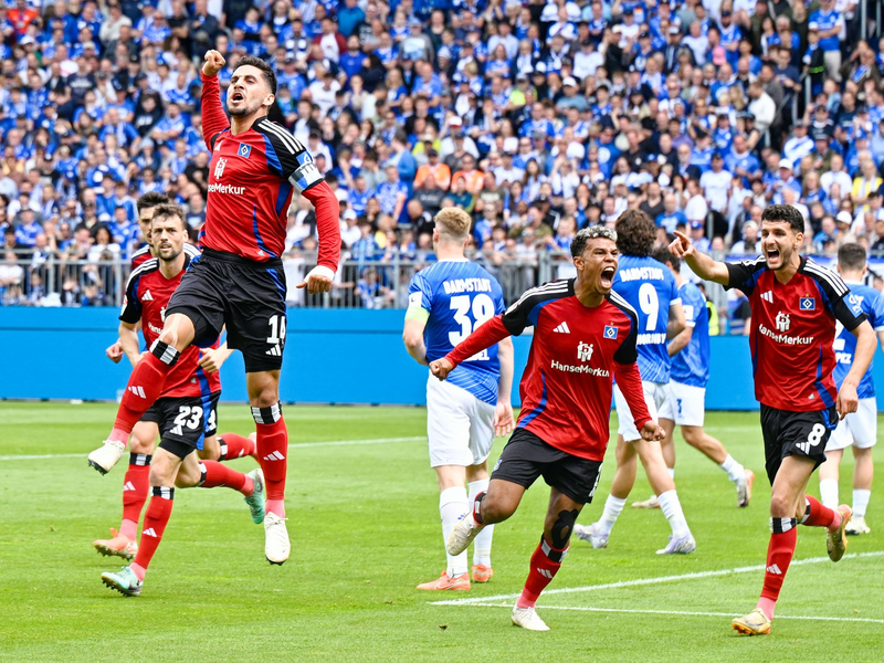 Traf zur HSV-Führung: Ludovit Reis. - Foto: Uwe Anspach/dpa