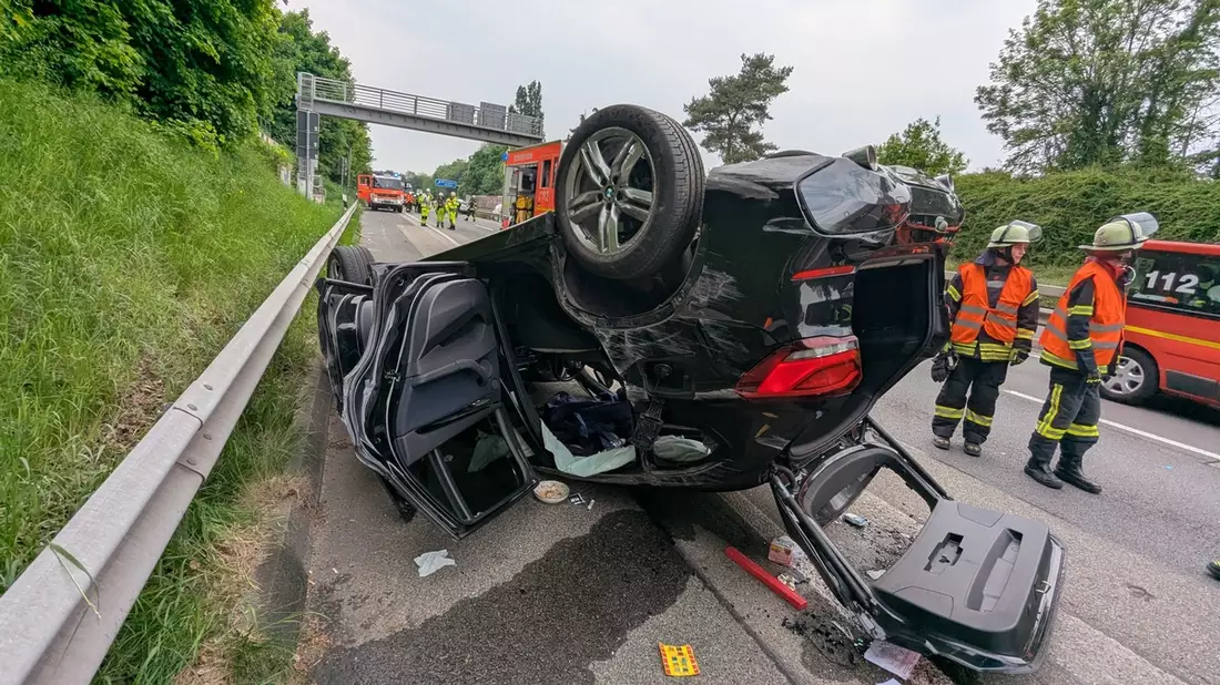 FW-BN: Drei Verletzte bei Verkehrsunfall auf der BAB565 - Bild: presseportal.de