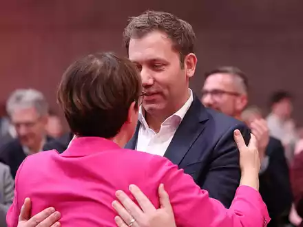 Lars Klingbeil und Saskia Esken (Archiv) - Foto: über dts Nachrichtenagentur