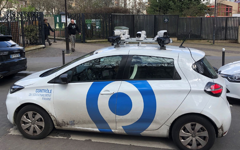 Autofahrer in Straßburg kennen sie schon: Scan-Fahrzeuge im Einsatz gegen Falschparker. (Archivbild) - Foto: Michael Evers/dpa