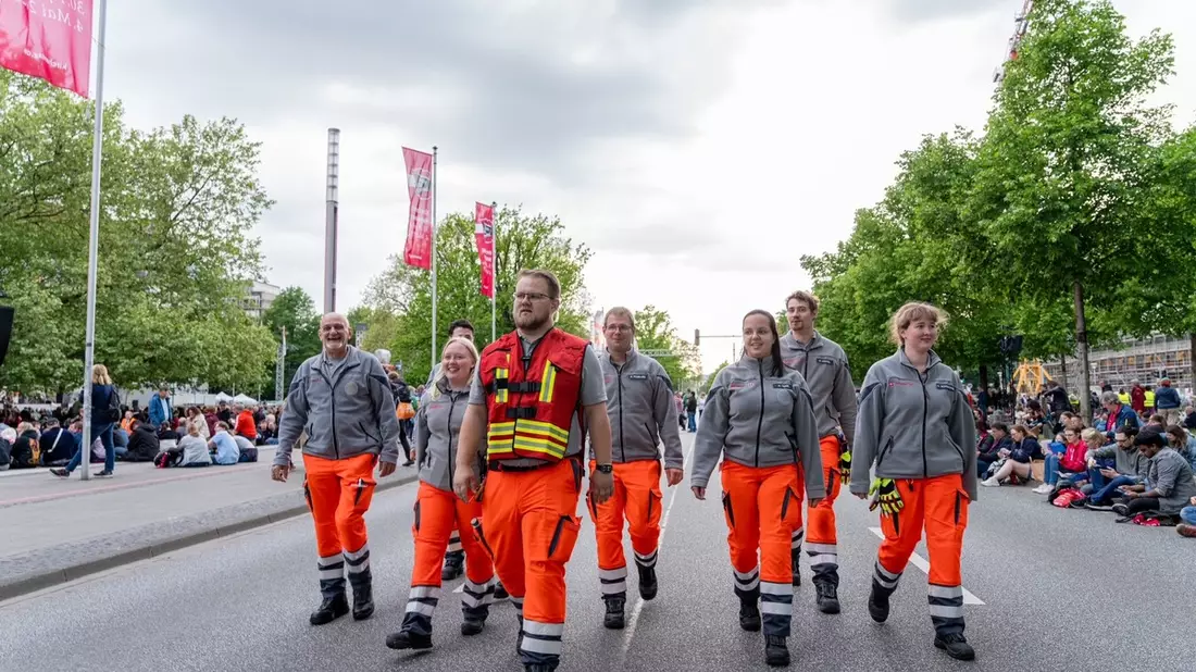 Kirchentags-Einsatz der Johanniter: 10.000 mutige, starke und beherzte Stunden - Bild: presseportal.de