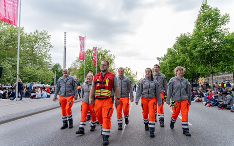 Kirchentags-Einsatz der Johanniter: 10.000 mutige, starke und beherzte Stunden - Foto: presseportal.de