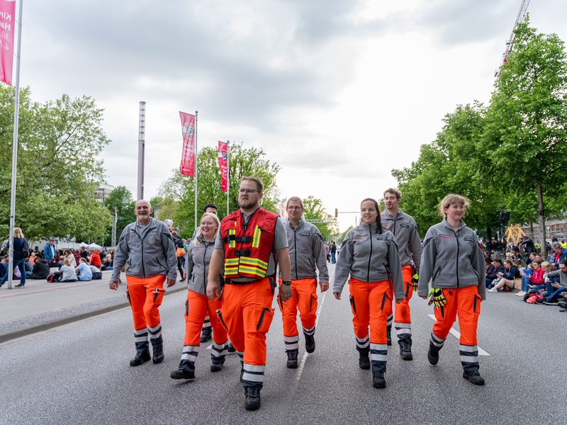 Kirchentags-Einsatz der Johanniter: 10.000 mutige, starke und beherzte Stunden - Foto: presseportal.de