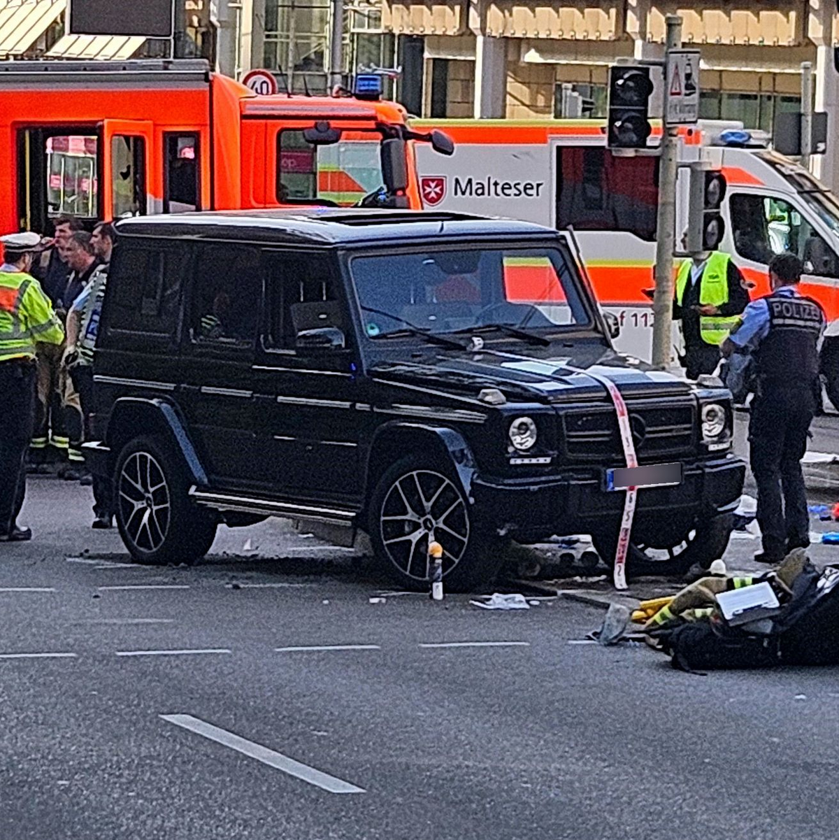 Der Vorfall ereignete sich an der Stadtbahn-Haltestelle Olgaeck am Rande der Innenstadt. - Foto: Andreas Rosar/dpa