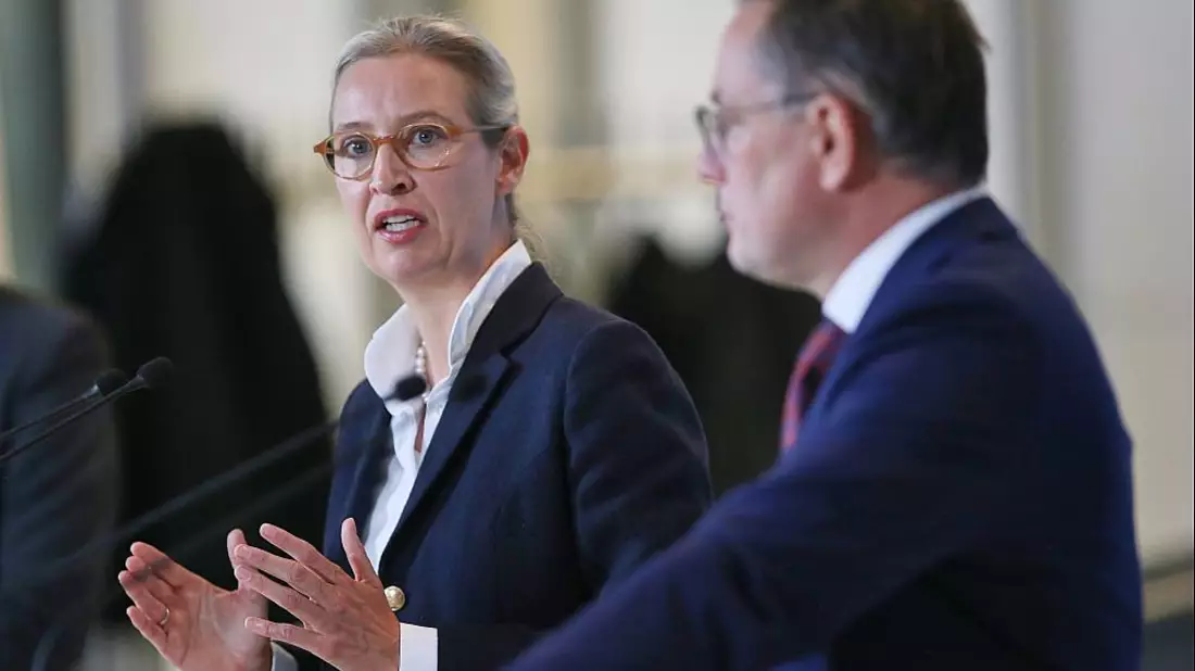 Alice Weidel und Tino Chrupalla (Archiv) - Bild: über dts Nachrichtenagentur
