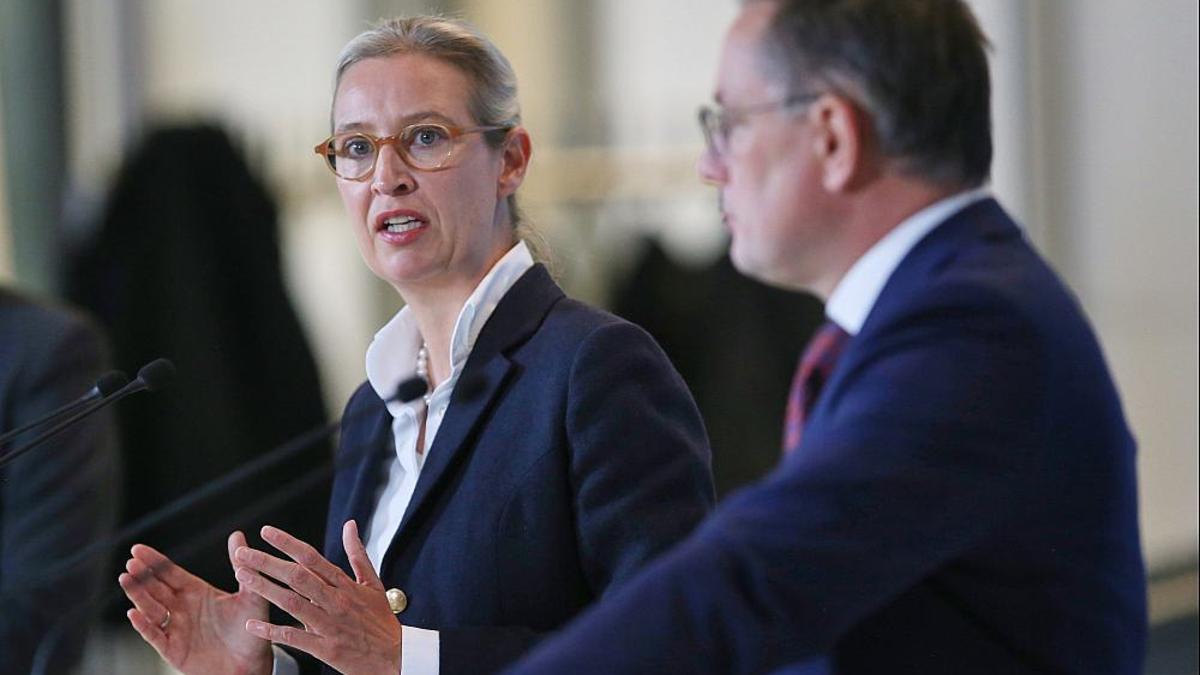 Alice Weidel und Tino Chrupalla (Archiv) - Foto: über dts Nachrichtenagentur