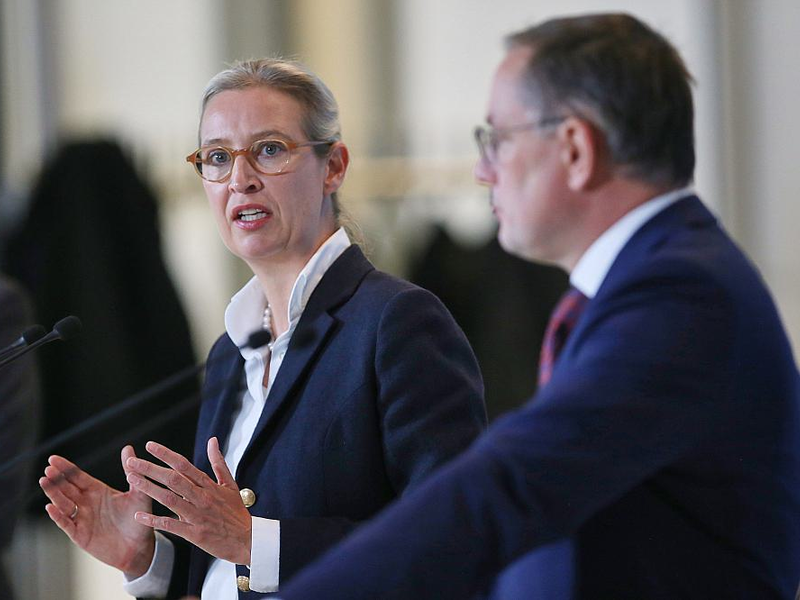 Alice Weidel und Tino Chrupalla (Archiv) - Foto: über dts Nachrichtenagentur