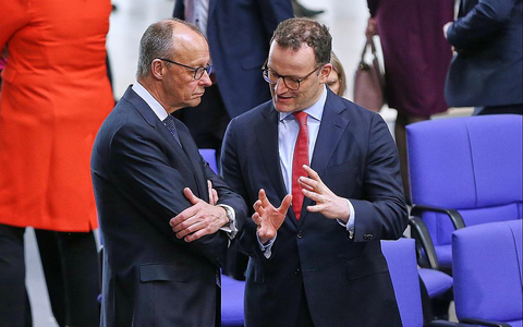 Friedrich Merz und Jens Spahn (Archiv) - Foto: über dts Nachrichtenagentur