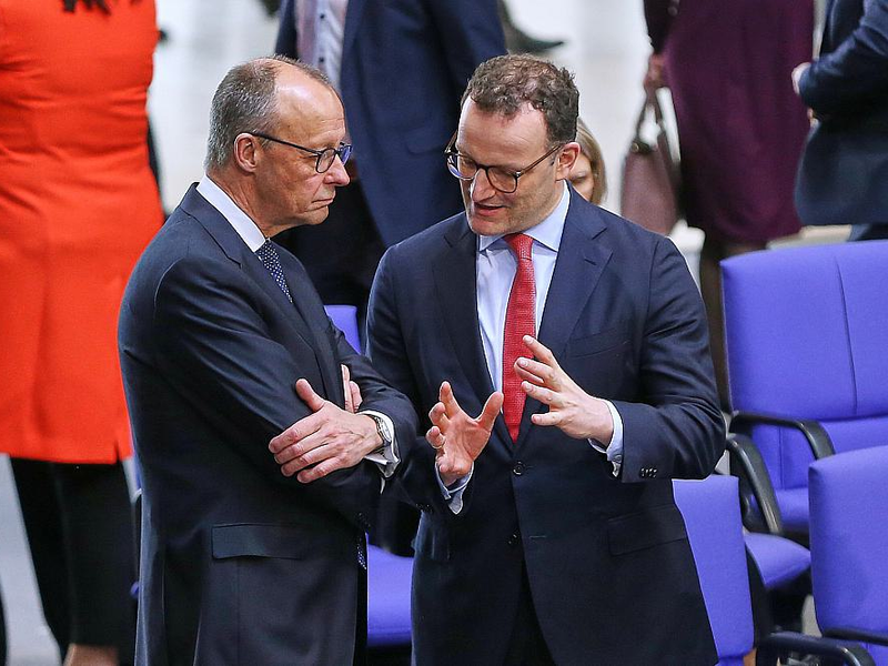 Friedrich Merz und Jens Spahn (Archiv) - Foto: über dts Nachrichtenagentur