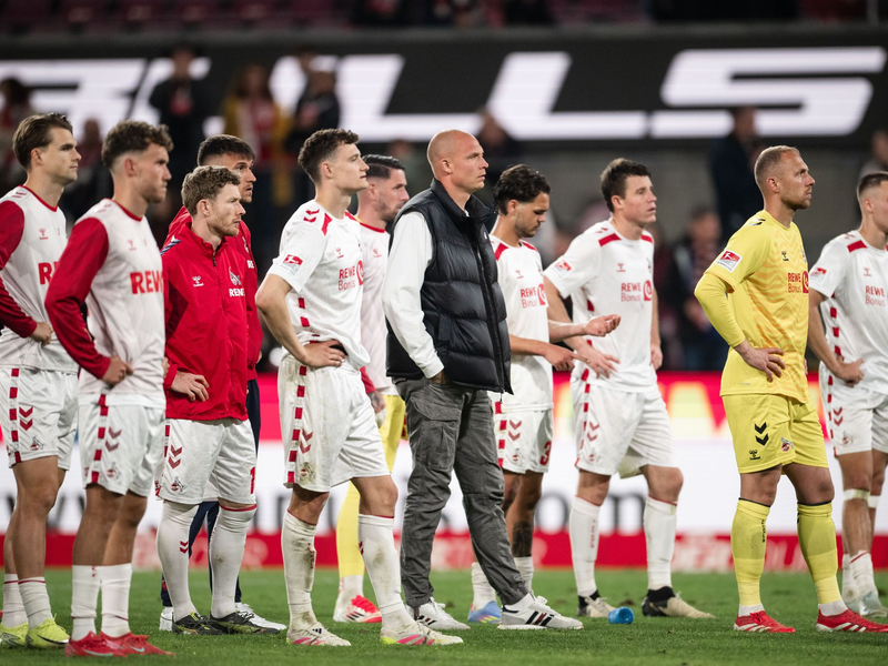 Wurde nach einer körperlichen Auseinandersetzung auf einem Partyschiff verletzt: Kölns Stürmer Tim Lemperle. - Foto: Marius Becker/dpa
