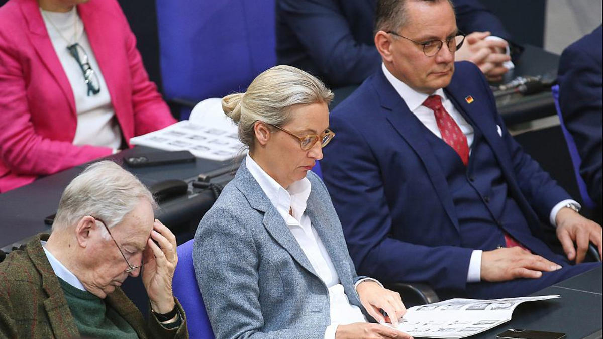 Alexander Gauland, Alice Weidel und Tino Chrupalla (Archiv) - Foto: über dts Nachrichtenagentur