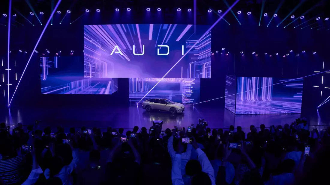 In China setzt Audi inzwischen auch auf eine eigene Marke. (Archivbild) - Bild: Ng Han Guan/AP/dpa