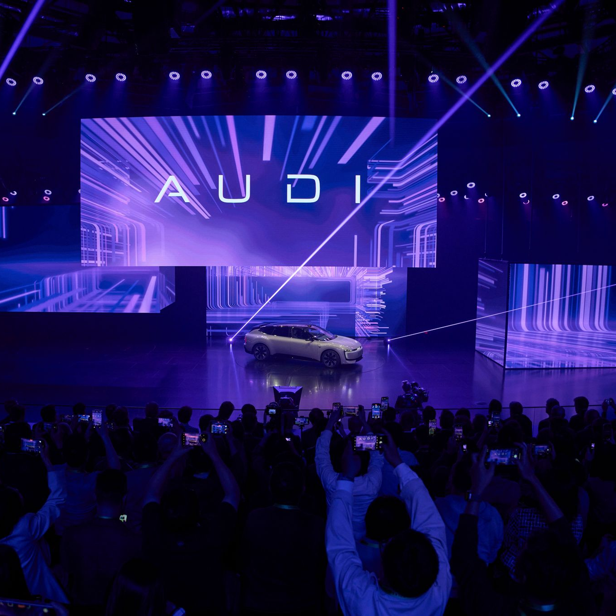 In China setzt Audi inzwischen auch auf eine eigene Marke. (Archivbild) - Foto: Ng Han Guan/AP/dpa