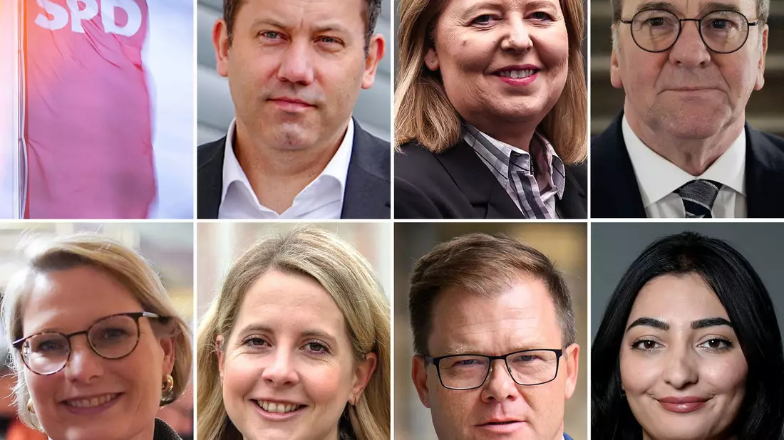 Am Montag hat die SPD vorgestellt, wen sie ins Kabinett schicken will.  - Bild: dpa