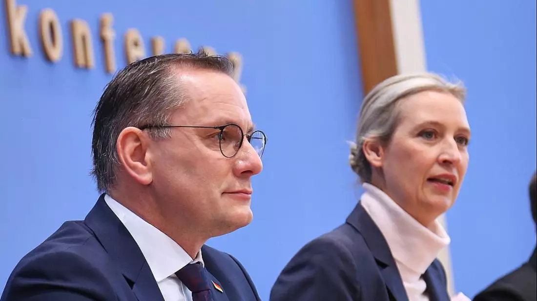 Tino Chrupalla und Alice Weidel (Archiv) - Bild: über dts Nachrichtenagentur