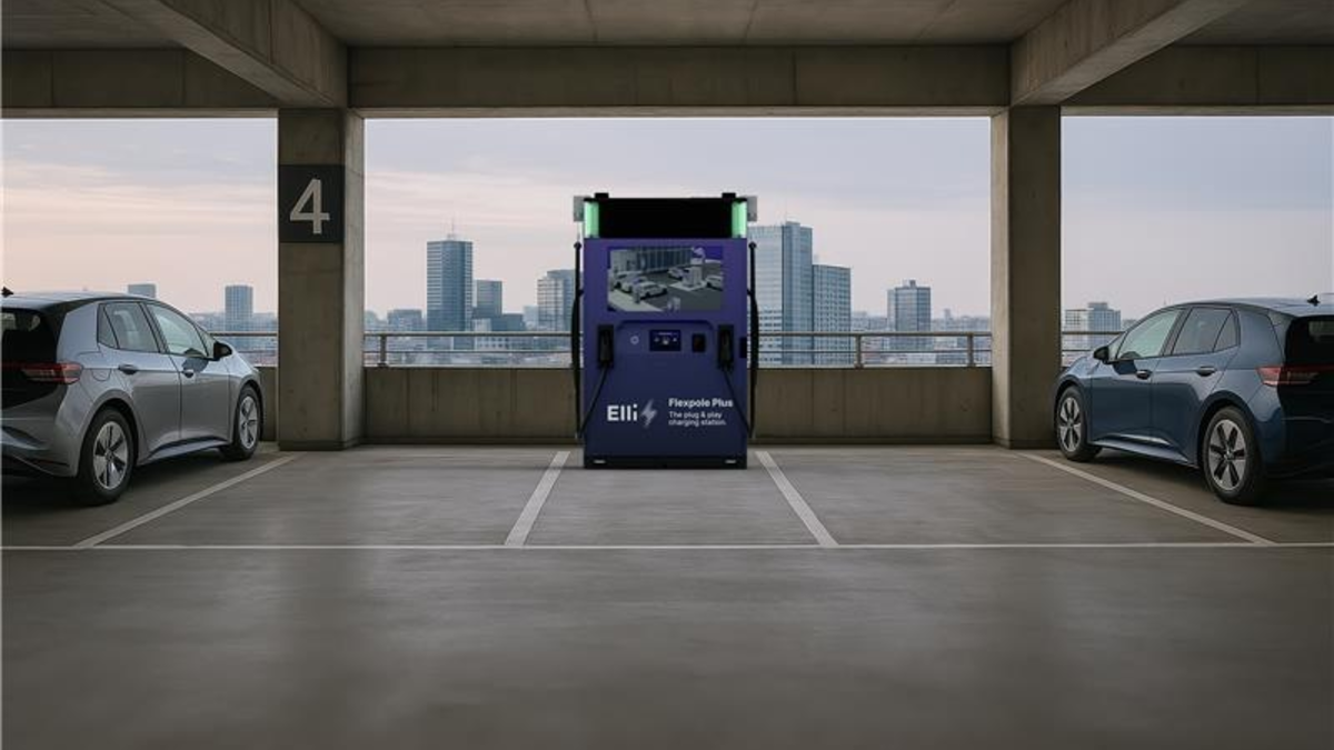 Power2Drive 2025: Elli präsentiert neue Schnellladesäule Flexpole Plus und Kooperation mit Bundesverband UNITI - Foto: presseportal.de