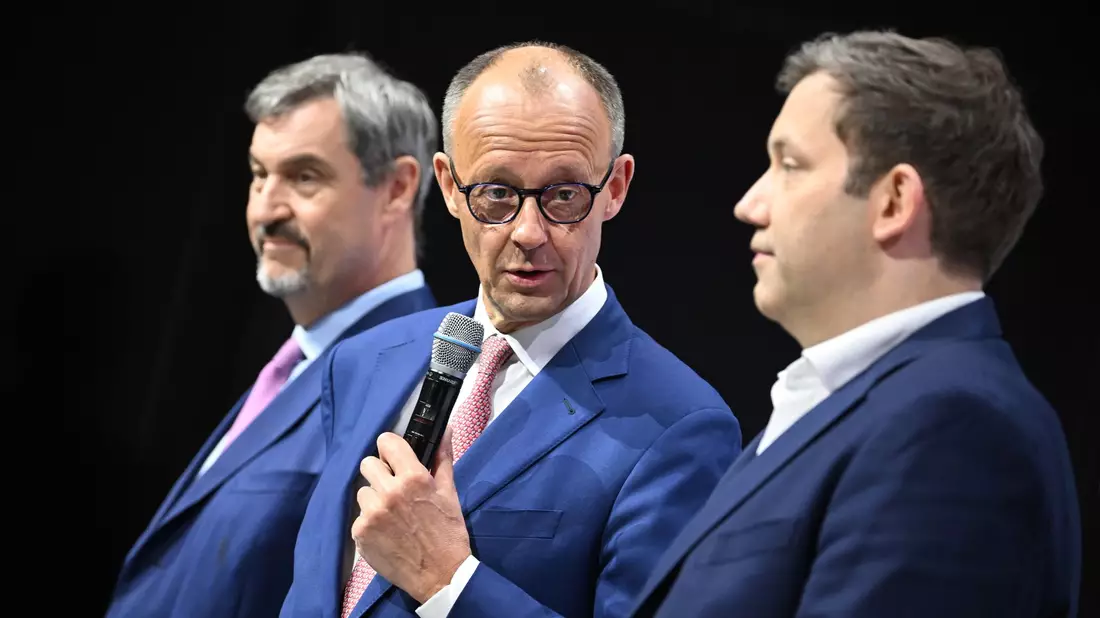 Diese beiden sollen an der Spitze des Kabinetts stehen: Lars Klingbeil (SPD) als Vizekanzler, Friedrich Merz (CDU) als Bundeskanzler. - Bild: Bernd von Jutrczenka/dpa