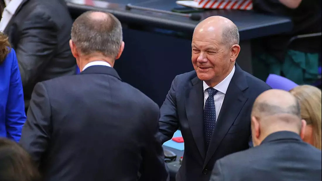 Friedrich Merz und Olaf Scholz (Archiv) - Bild: über dts Nachrichtenagentur