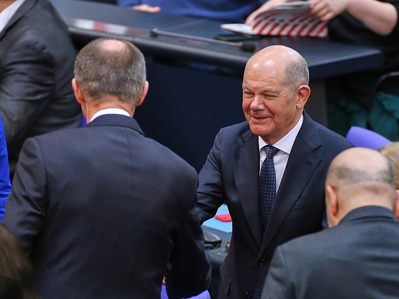 Friedrich Merz und Olaf Scholz (Archiv) - Foto: über dts Nachrichtenagentur