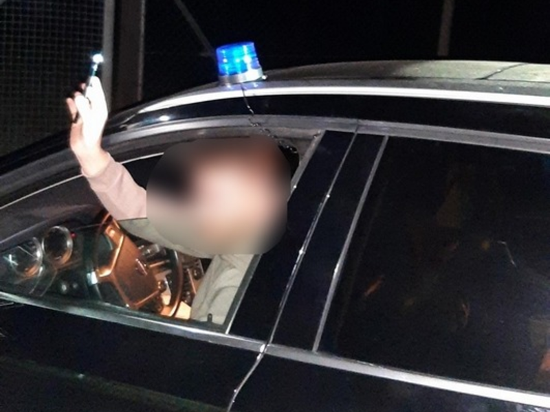 BPOL-FL: Bundespolizisten kontrollieren Kollegen mit Blaulicht - Foto: presseportal.de