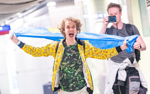 Seine Freundin lernte Luca in Buenos Aires kennen. Sie war zu seinem Erstaunen in Deutschland, als er aus Palau zurückkehrte. «Damit hat mich meine Familie überrascht.» - Foto: Benjamin Westhoff/dpa