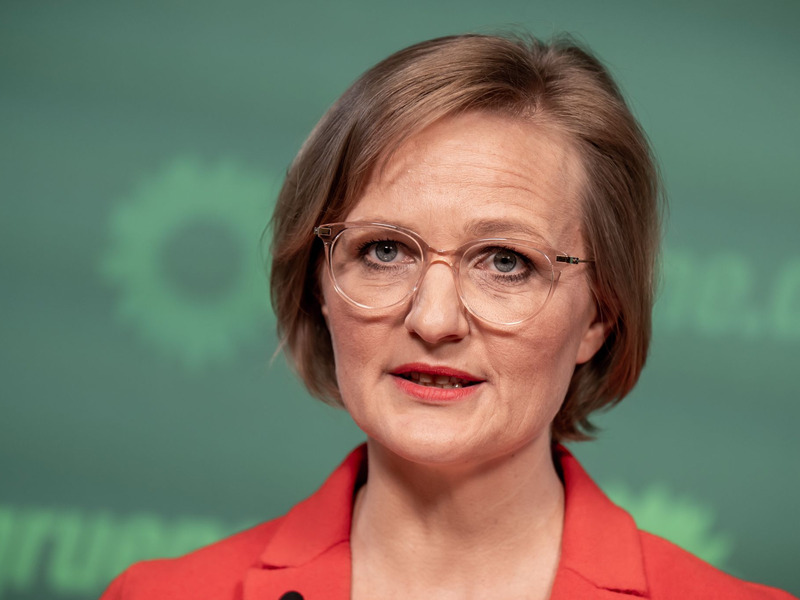 Franziska Brantner ist neben Felix Banaszak seit November 2024 eine Co-Vorsitzende der Grünen. (Archivfoto) - Foto: Michael Kappeler/dpa