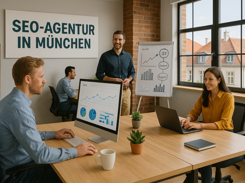 Wer eine SEO-Agentur in München beauftragt, der sollte auf einige Faktoren achten  - Foto: Redaktion (mithilfe von KI kreiert)
