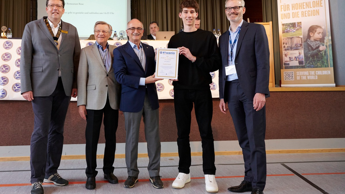 Bildungsunternehmen Tutoring for All erhält Preis der Kiwanis Kinderhilfe Deutschland / 1.000 Kinder profitieren von insgesamt 50.000 Euro Förderung - Foto: presseportal.de