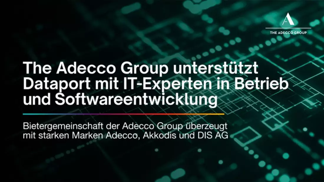 Großauftrag im öffentlichen Sektor: The Adecco Group unterstützt Dataport mit IT-Experten in Betrieb und Softwareentwicklung - Bild: presseportal.de