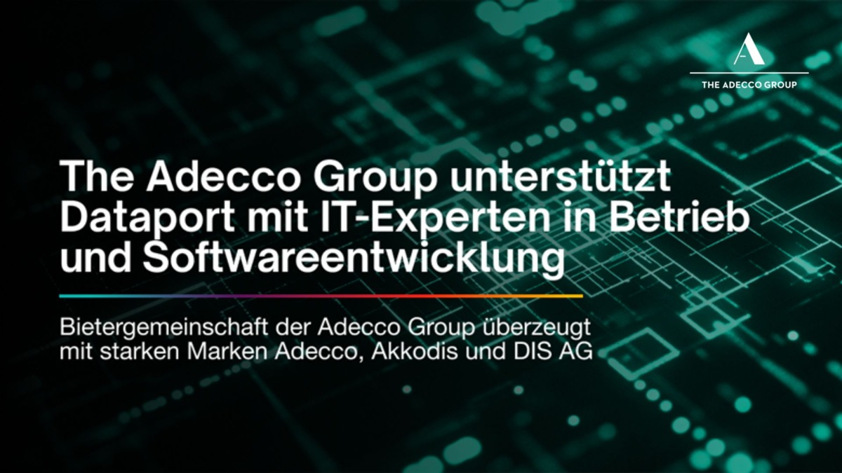 Großauftrag im öffentlichen Sektor: The Adecco Group unterstützt Dataport mit IT-Experten in Betrieb und Softwareentwicklung - Foto: presseportal.de