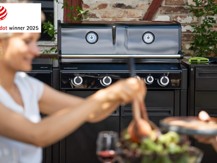 Ausgezeichnet: HEAT Outdoorküche von Outdoorchef erhält Red Dot Design Award - Foto: presseportal.de