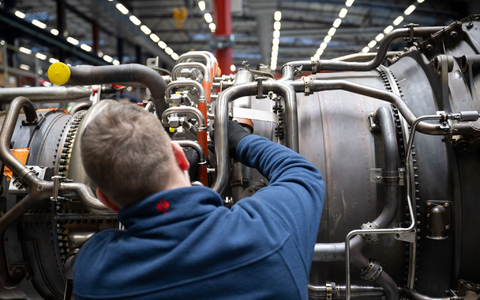 Triebwerkswartung ist ein wichtiges Geschäftsfeld für MTU. - Foto: Sebastian Gollnow/dpa