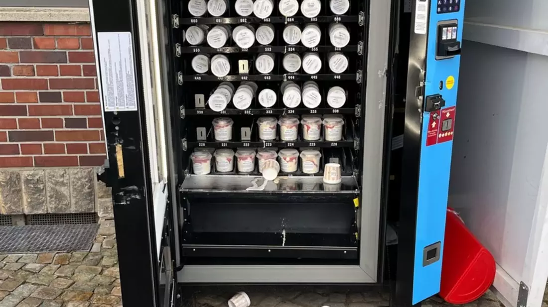 POL-MI: Drei Eisautomaten im Kreis Minden-Lübbecke aufgebrochen - Bild: presseportal.de