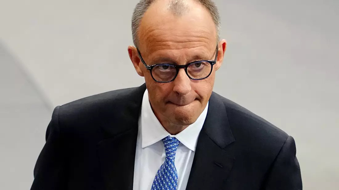 Friedrich Merz war die Ernüchterung anzusehen.  - Bild: Kay Nietfeld/dpa