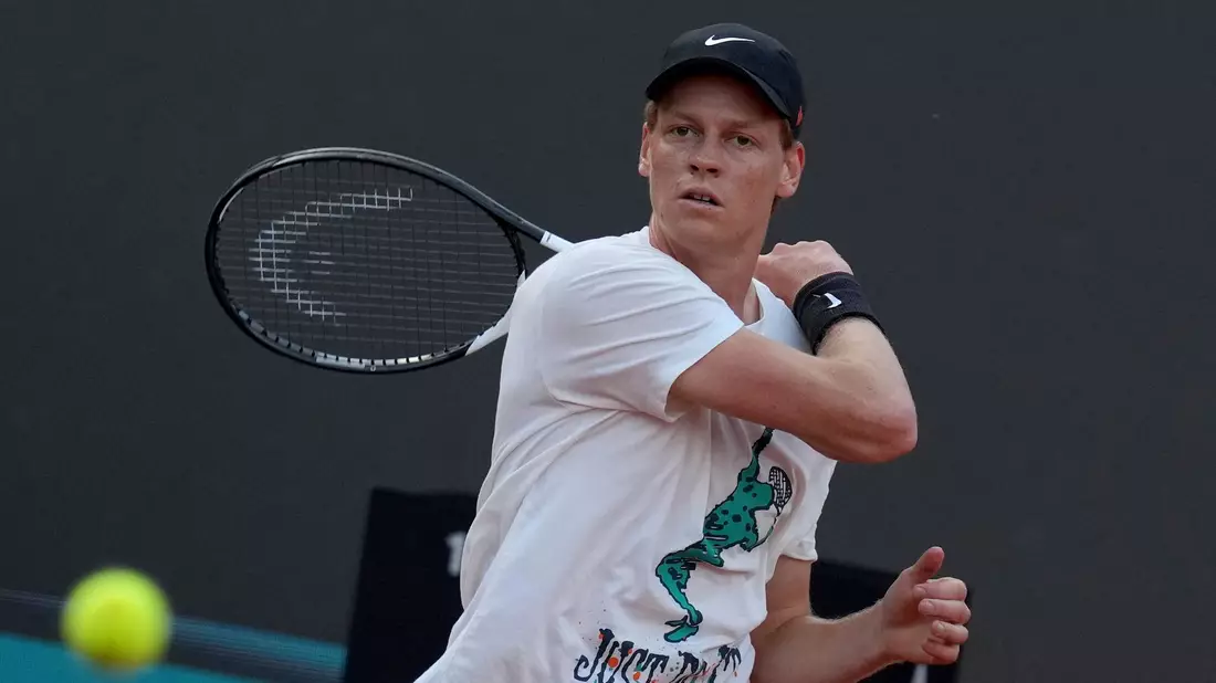 Jannik Sinner löst in Rom einen Tennis-Hype aus. - Bild: Alfredo Falcone/LaPresse/AP/dpa