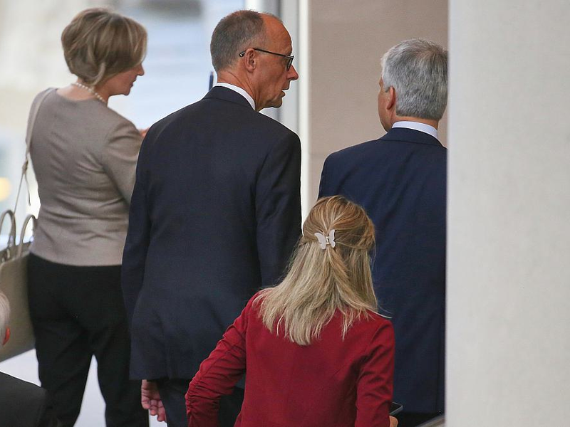 Friedrich Merz geht raus am 06.05.2025 - Foto: über dts Nachrichtenagentur