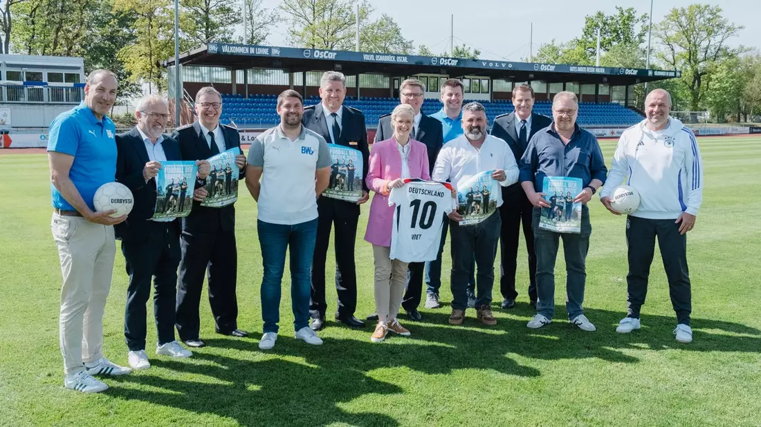 POL-OLD: Gemeinsame Pressemitteilung der Polizeidirektion Oldenburg und der Stadt Lohne +++ Europäische Polizeimeisterschaft im Frauenfußball 2025 in Lohne - Bild: presseportal.de