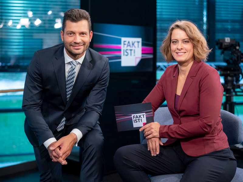 MDR-Talk „Fakt ist!“ aus Magdeburg zum Thema: / „Schwierige Regierungsbildung - was heißt das für Mitteldeutschland?“ - Foto: presseportal.de
