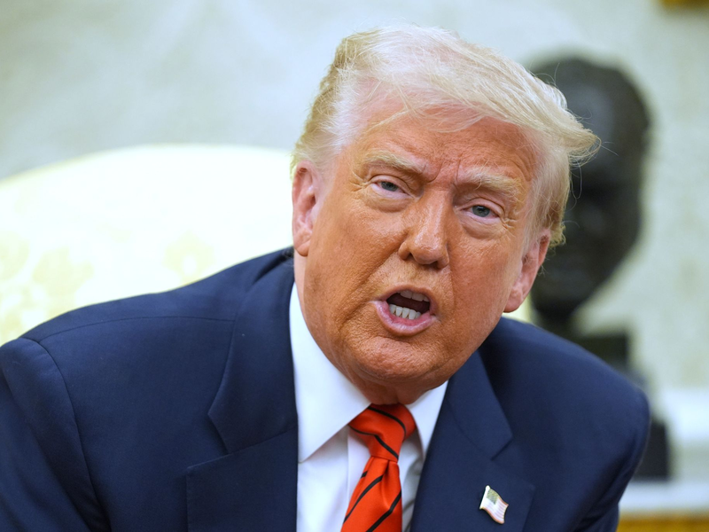 Trump gegen Wiederaufnahme Russlands in G7 - Foto: Evan Vucci/AP/dpa