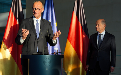 Kanzler Merz will Deutschland in Europa wieder eine stärkere Stimme geben. (Archivbild) - Foto: Michael Kappeler/dpa