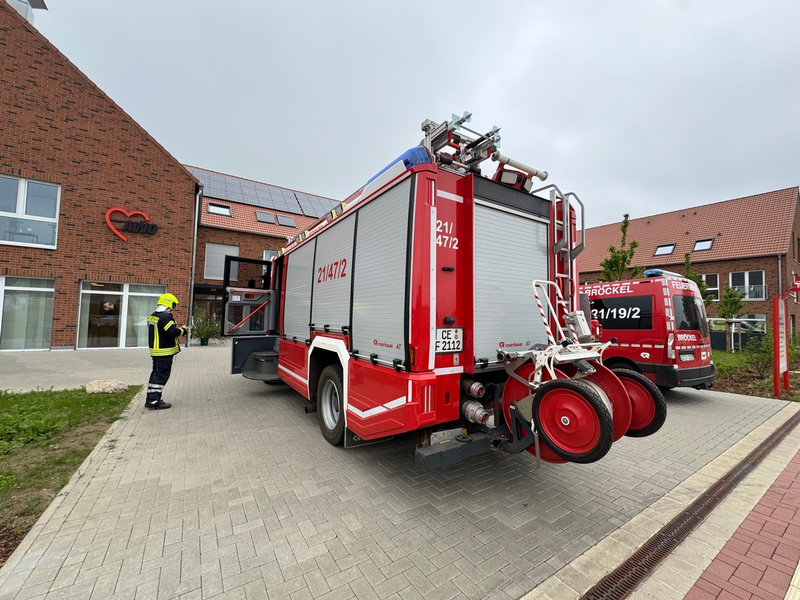 FW Flotwedel: Ausgelöste Brandmeldeanlage in Bröckeler Gesundheitszentrum - Foto: presseportal.de