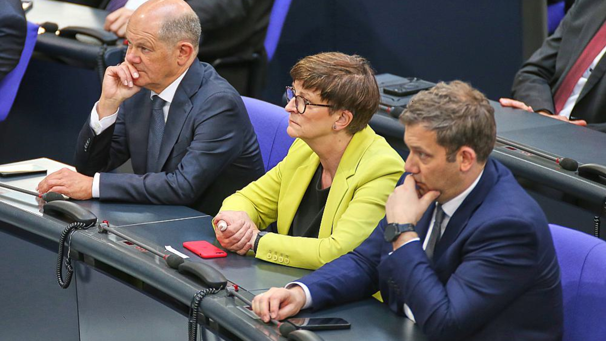 Olaf Scholz, Saskia Esken und Lars Klingbeil am 06.05.2025 - Foto: über dts Nachrichtenagentur